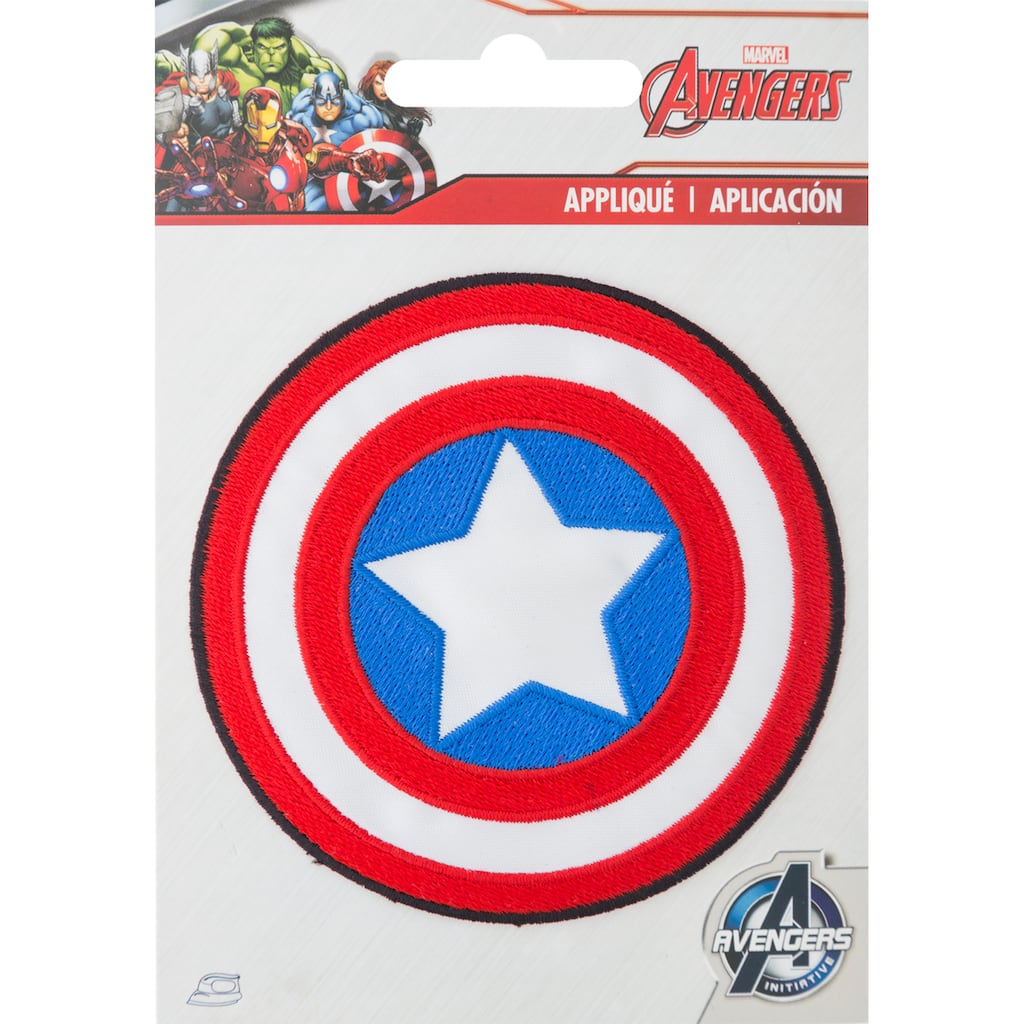 Find The C Marvel Avengers Small Iron On Applique Captain America